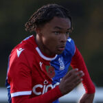 Samuel Lusale in action for Crystal Palace's youth team. (Photo/courtesy)