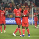 Red Arrows players celebrating their goal during the 2024 CECAFA Dar Port Kagame Interclub Cup. (X/Tanfootball)