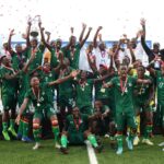 Zambia won the 2022 Cosafa U-20 Championship to qualify for the 2023 Afcon where they were eliminated in the group stage. (Photo via Cosafa media)