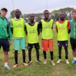 Atletico Lusaka technical Director Miguel Martinez during a talent identification exercise in Ndola. (Photo via Atletico Lusaka media)