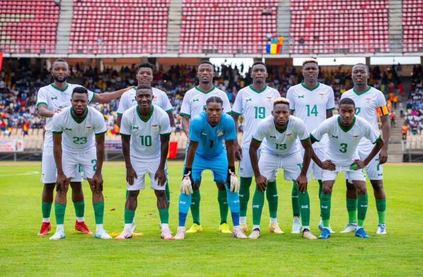 Zambia National Team. (Photo via FAZ media)