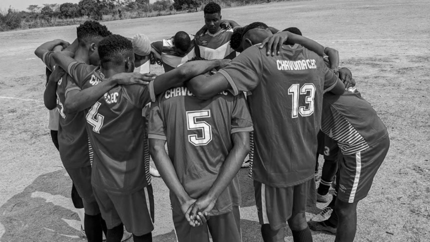 Chavuma Town Council FC players. (Photo/courtesy)