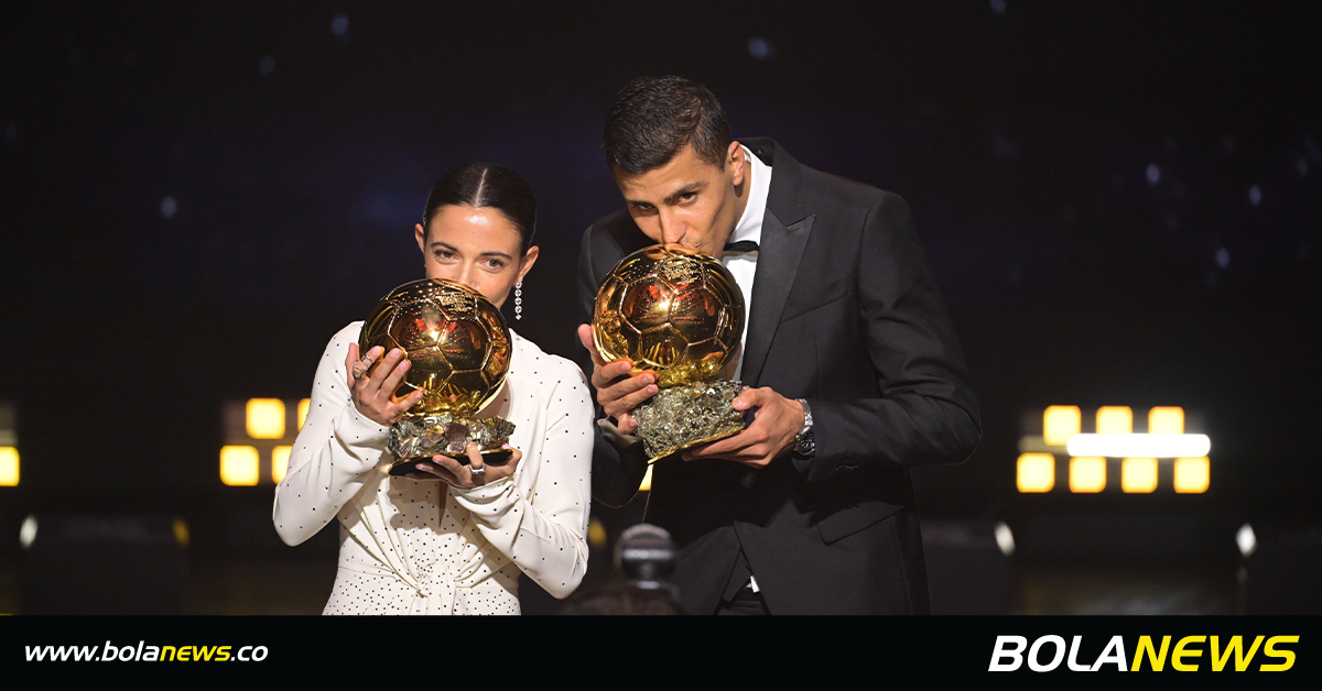 Rodri, Bonmati Win Ballon d'Or, Barbra Highest Ever Ranked