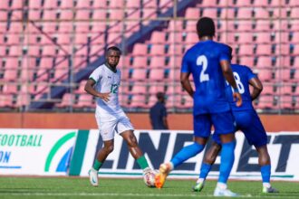 Emmanuel Banda in action. (Photo via FAZ media)