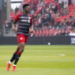 Toronto, Canada. 09th May, 2023. Aimé Mabika #6 in action during the Canadian Championship game between Toronto FC and CF Montreal. The game ended 1-2 for CF Montreal. (Photo Credit: SOPA Images Limited/Alamy Live News)