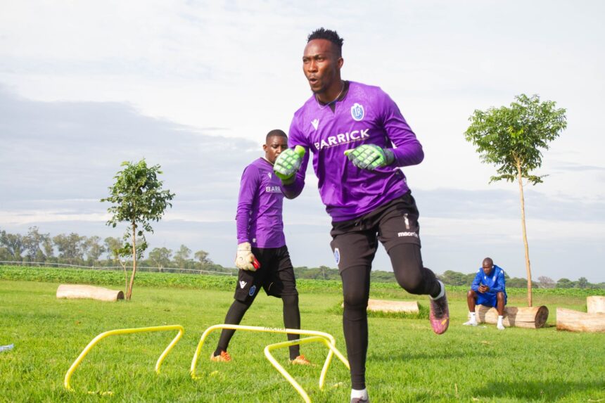 Lumwana Radiants goalkeeper William Mtonga. (Photo via Lumwana Radiants media)