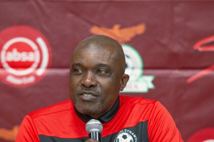 Zeddy Saileti. (Photo via Kansanshi Dynamos FC Media)