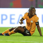 Barbra Banda of Zambia during the 2024 Womens Africa Cup of Nations final match between Zambia and DR Congo at El Bachir Stadium in Casablanca on the 12 July 2025 ©Samuel Shivambu/BackpagePix