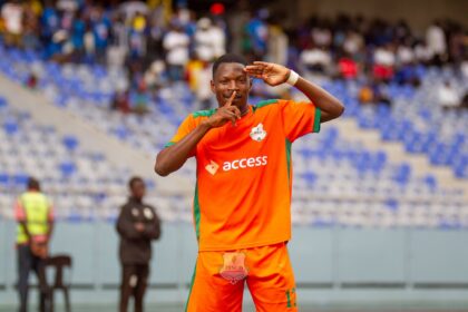 Abraham Siakombo. (Photo via Zesco United media)