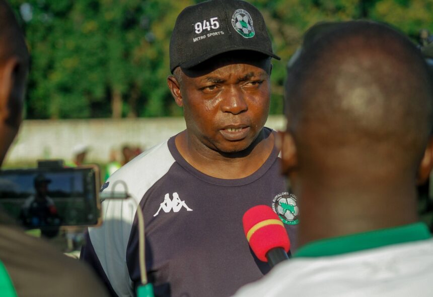 Green Buffaloes head coach Aggrey Chiyangi . (Photo via GBFC media)