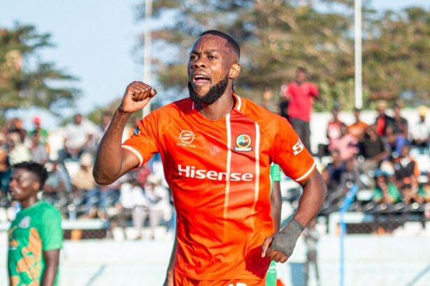 Albert Kangwanda. (Red Arrows FC media)