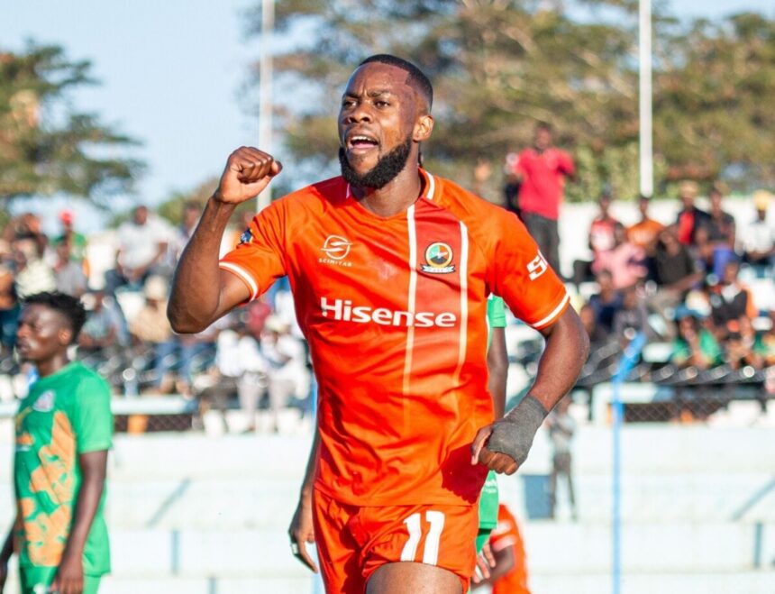 Albert Kangwanda. (Red Arrows FC media)