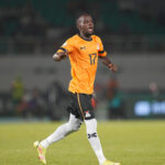 SAN-PEDRO, IVORY COAST - JANUARY 24: Clatous Chama of Zambia looks on during the TotalEnergies CAF Africa Cup of Nations group stage match between Zambia and Morocco at Stade de San Pedro on January 24, 2024 in San-Pedro, Ivory Coast. (Photo by Ulrik Pedersen/DeFodi Images via Getty Images)