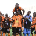 Copper Queens paid tribute to their former head coach late Bruce Mwape. (Photo via FAZ media)