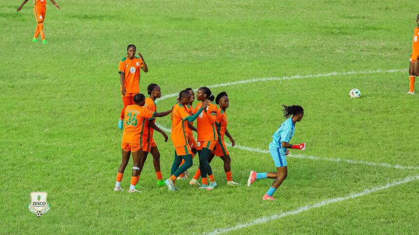 (Photo via Zesco Ndola Girls FC )