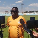 George Lwandamina at Nkoloma stadium in Lusaka. (Picture by Lucky Chama)