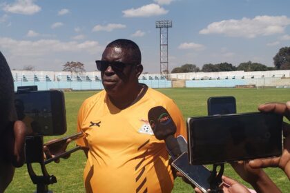 George Lwandamina at Nkoloma stadium in Lusaka. (Picture by Lucky Chama)