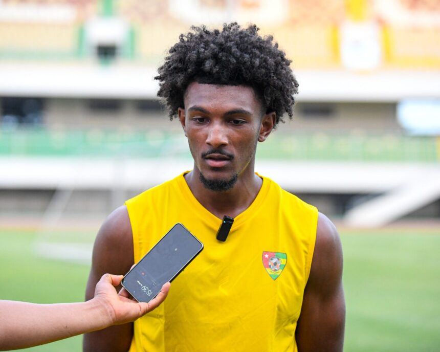 Togo defender Izaak Akakpo. (Photo by Togo FA media)
