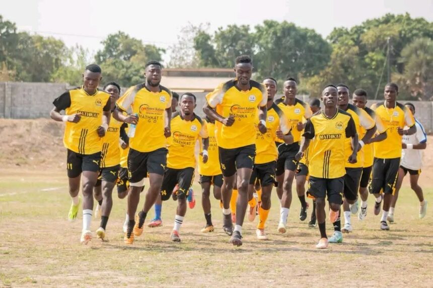 Mathkat United Football players. (Photo/courtesy)