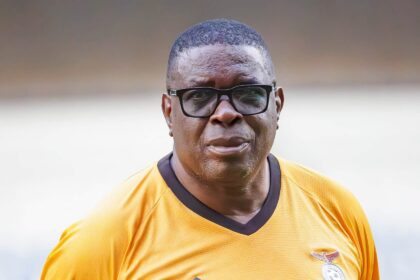 Zambia National Team interim head coach George Lwandamina. (Photo via FAZ media)