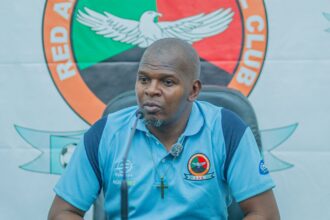 Chisi Mbewe. (Photo via Red Arrows FC media)